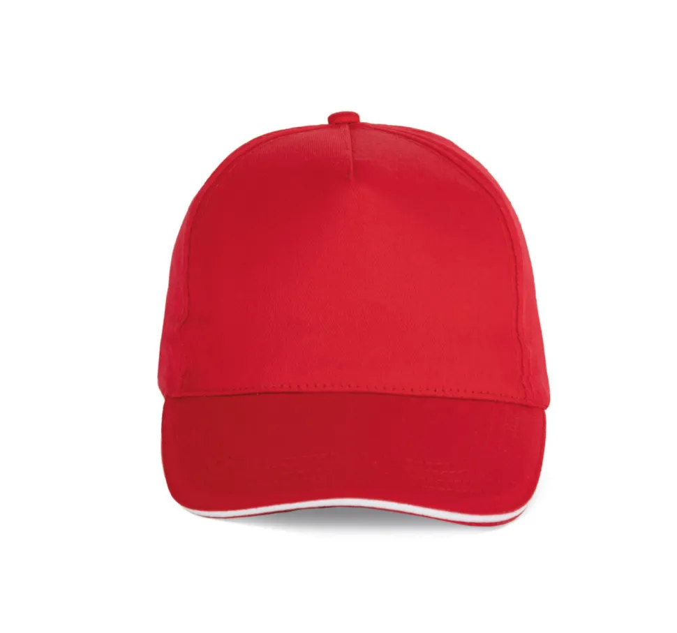 K-up KP130 - CASQUETTE SANDWICH CONTRASTÉ - 5 PANNEAUX