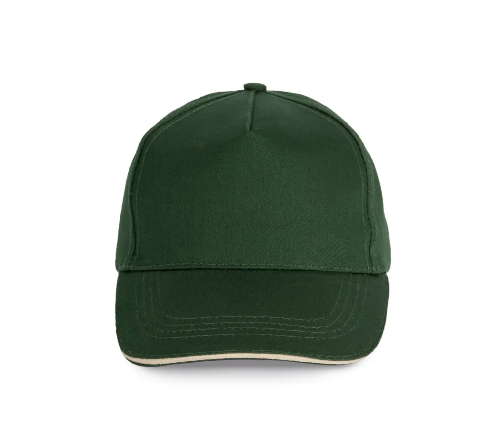 K-up KP130 - CASQUETTE SANDWICH CONTRASTÉ - 5 PANNEAUX