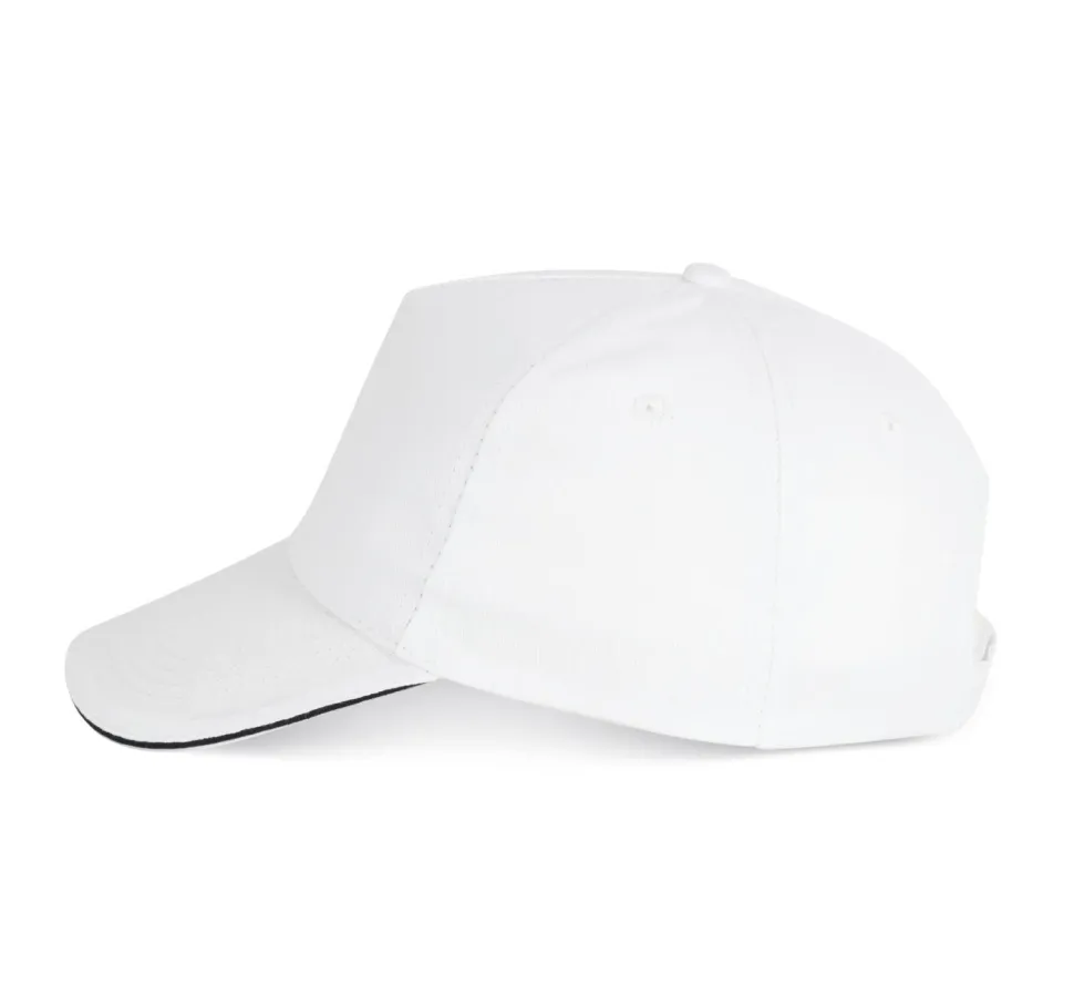 K-up KP130 - CASQUETTE SANDWICH CONTRASTÉ - 5 PANNEAUX
