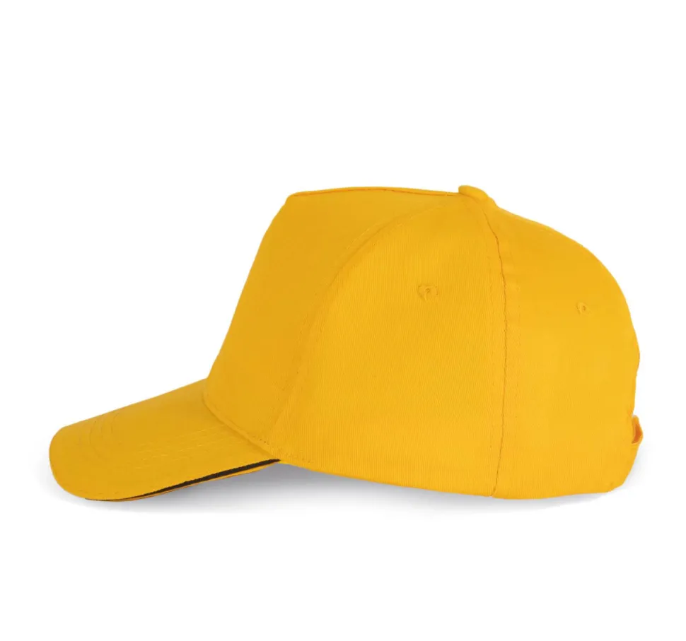 K-up KP130 - CASQUETTE SANDWICH CONTRASTÉ - 5 PANNEAUX