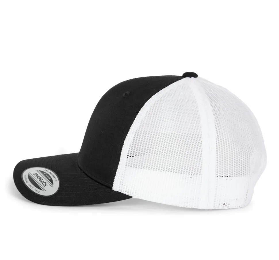 K-up KP912 - Casquette Trucker modèle rétro - 6 panneaux