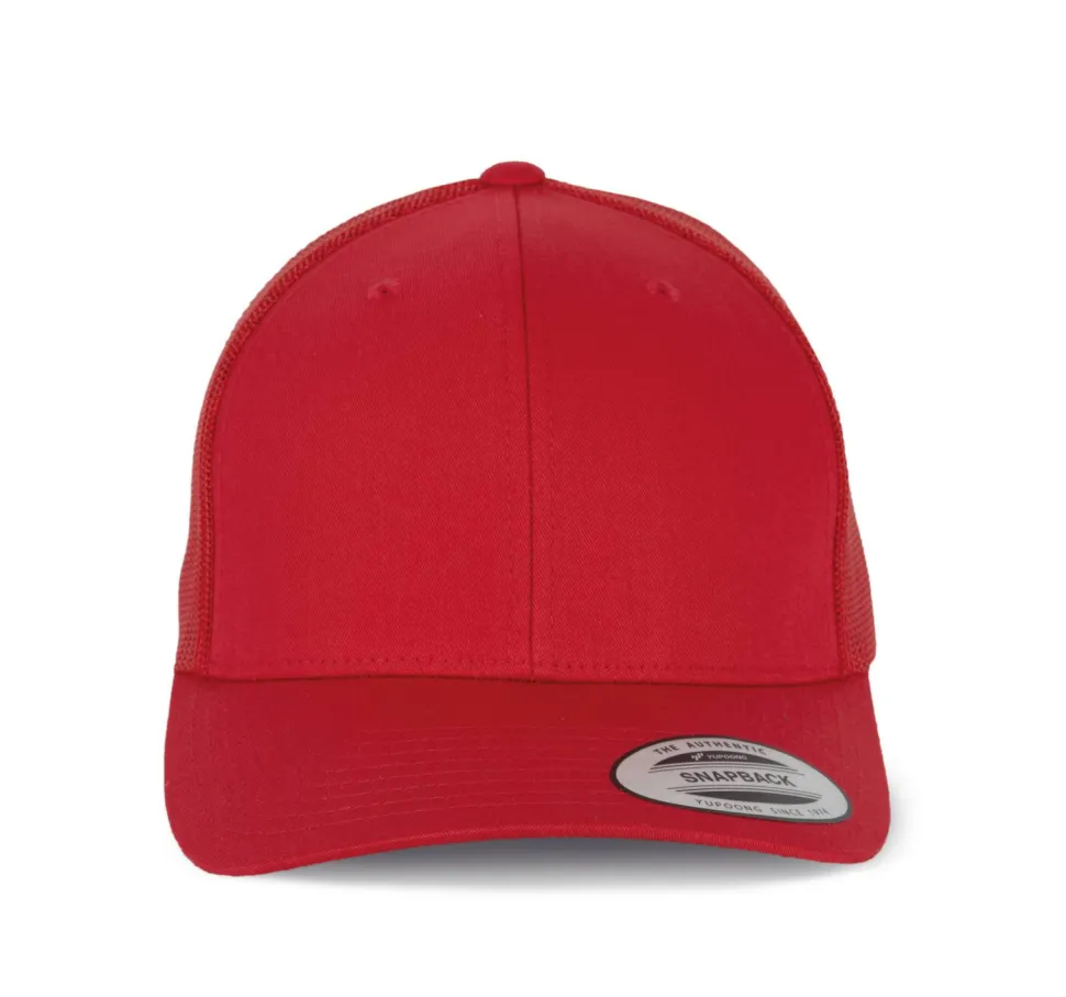 K-up KP912 - Casquette Trucker modèle rétro - 6 panneaux