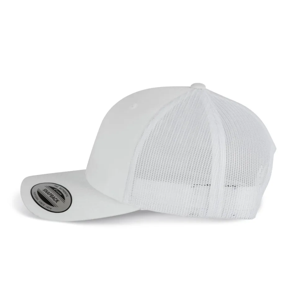 K-up KP912 - Casquette Trucker modèle rétro - 6 panneaux