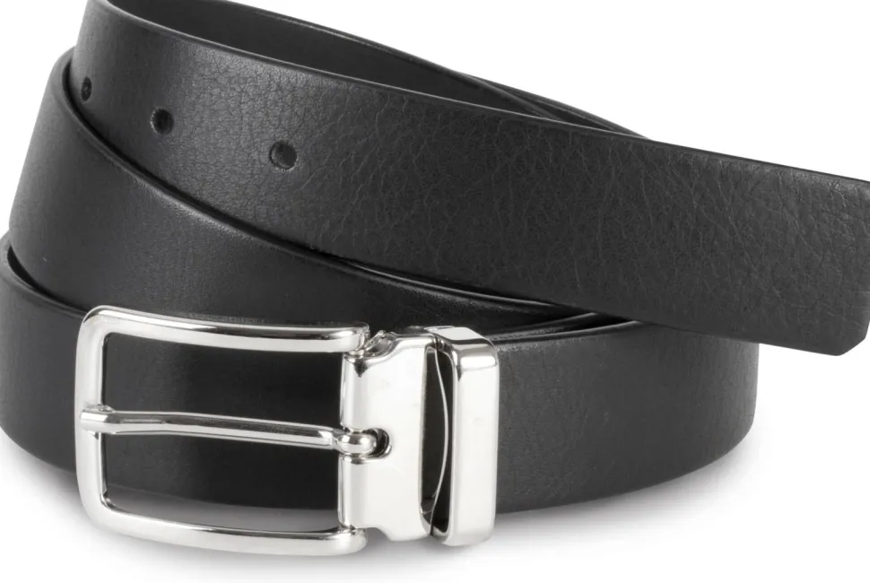 K-up KP807 - Ceinture classique en cuir pleine fleur - 30mm