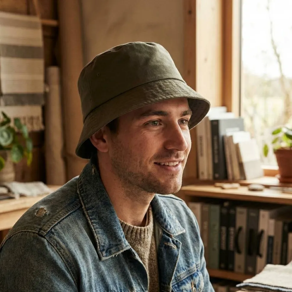 K-up KP125 - Chapeau Bob en Coton Léger Imprimé