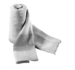 K-up KP067 - Écharpe Légère en Voile de Coton à Rayures