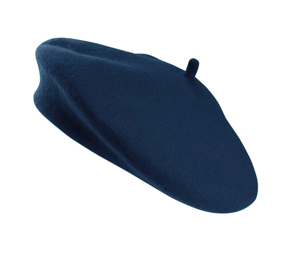 K-up KP604 - Élégance Basque: Béret en Laine Doublé