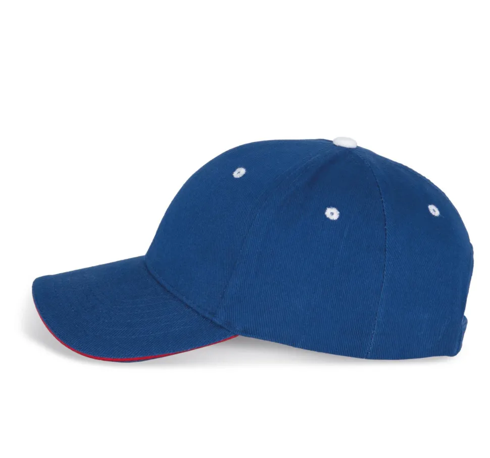 K-up KP011 - ORLANDO - CASQUETTE HOMME 6 PANNEAUX