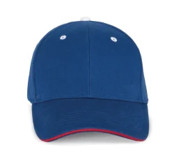 K-up KP011 - ORLANDO - CASQUETTE HOMME 6 PANNEAUX
