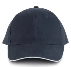 K-up KP011 - ORLANDO - CASQUETTE HOMME 6 PANNEAUX