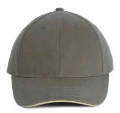 K-up KP011 - ORLANDO - CASQUETTE HOMME 6 PANNEAUX