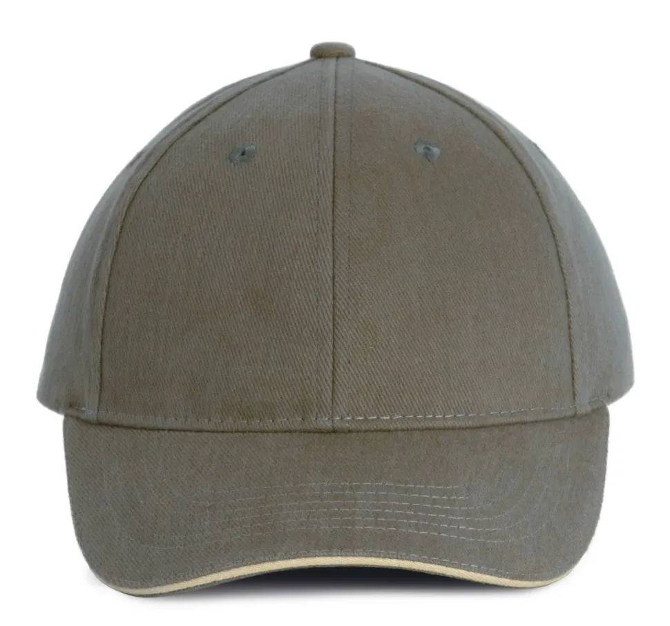 K-up KP011 - ORLANDO - CASQUETTE HOMME 6 PANNEAUX