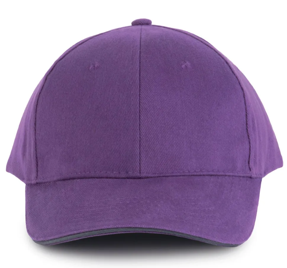 K-up KP011 - ORLANDO - CASQUETTE HOMME 6 PANNEAUX