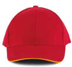 K-up KP011 - ORLANDO - CASQUETTE HOMME 6 PANNEAUX