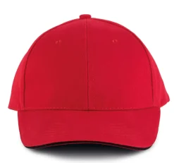 K-up KP011 - ORLANDO - CASQUETTE HOMME 6 PANNEAUX