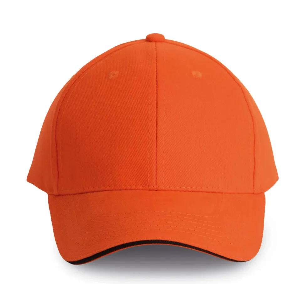 K-up KP011 - ORLANDO - CASQUETTE HOMME 6 PANNEAUX