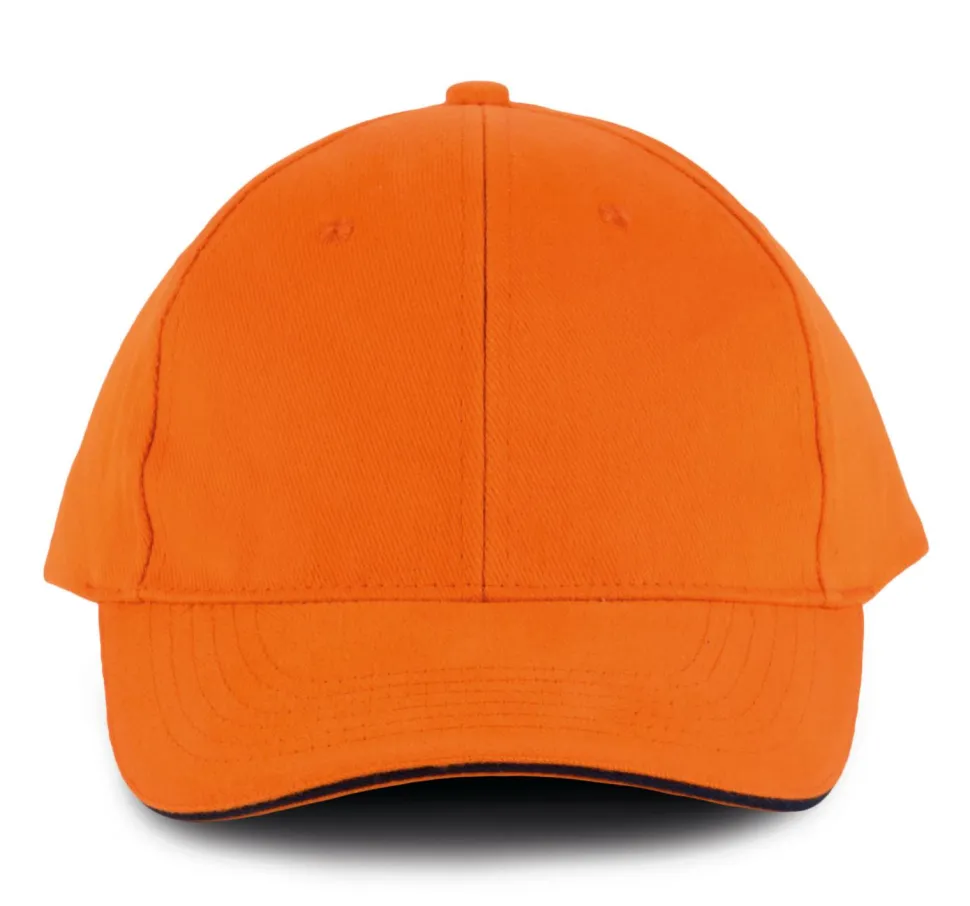 K-up KP011 - ORLANDO - CASQUETTE HOMME 6 PANNEAUX