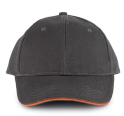 K-up KP011 - ORLANDO - CASQUETTE HOMME 6 PANNEAUX