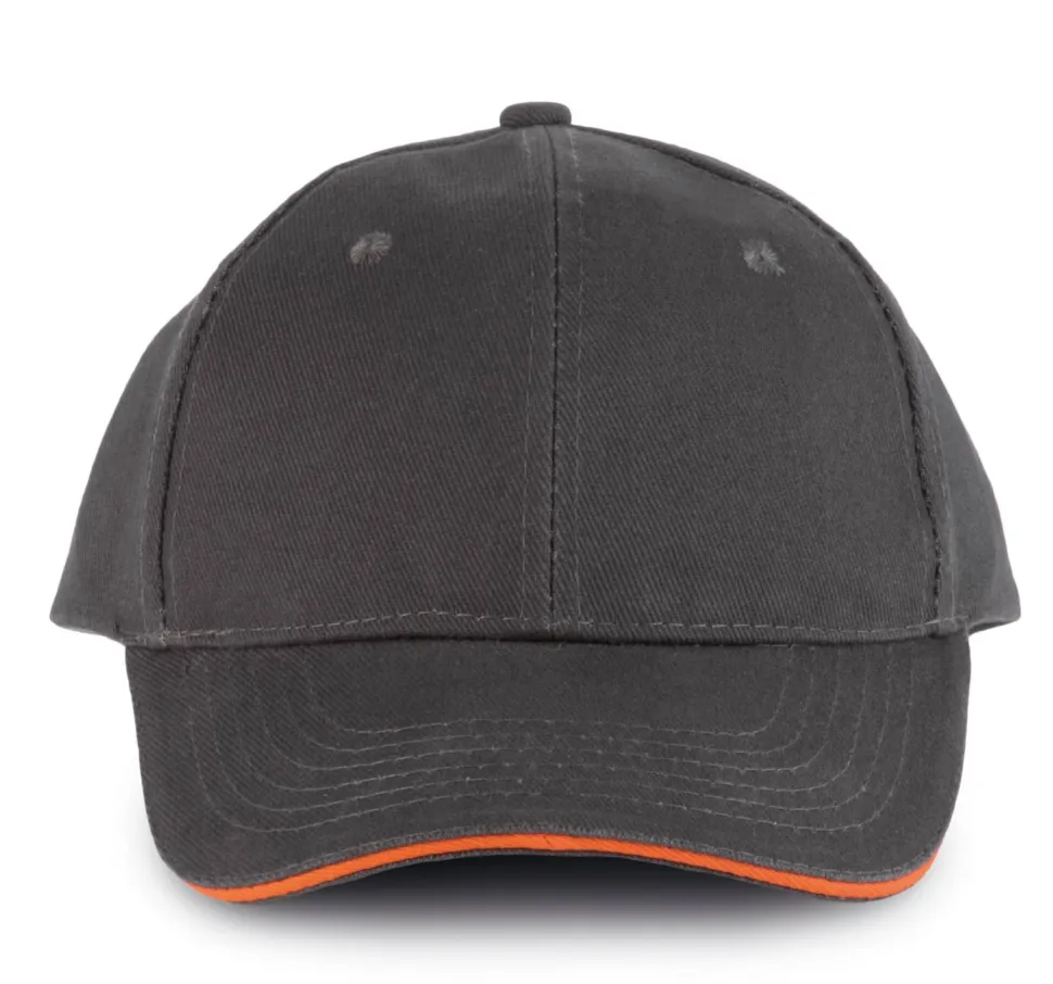 K-up KP011 - ORLANDO - CASQUETTE HOMME 6 PANNEAUX