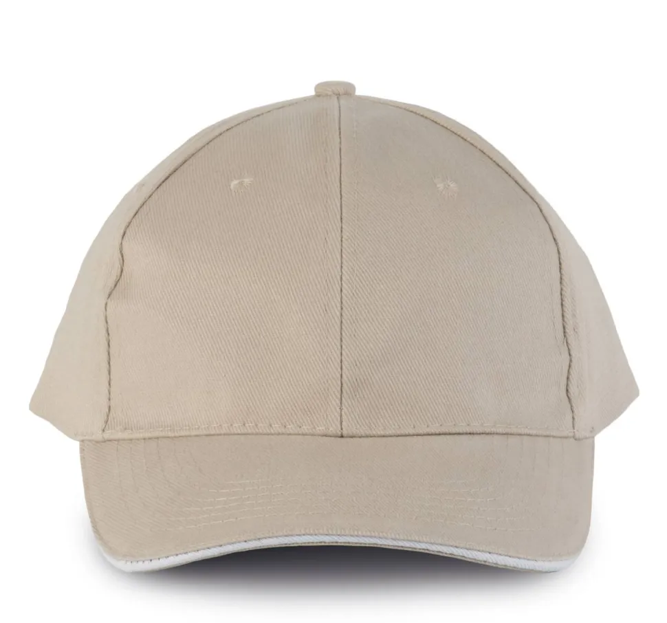 K-up KP011 - ORLANDO - CASQUETTE HOMME 6 PANNEAUX