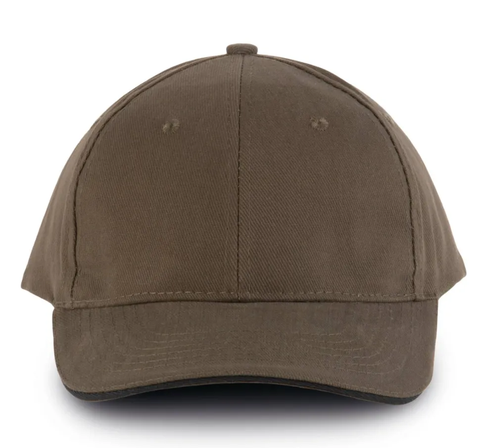 K-up KP011 - ORLANDO - CASQUETTE HOMME 6 PANNEAUX