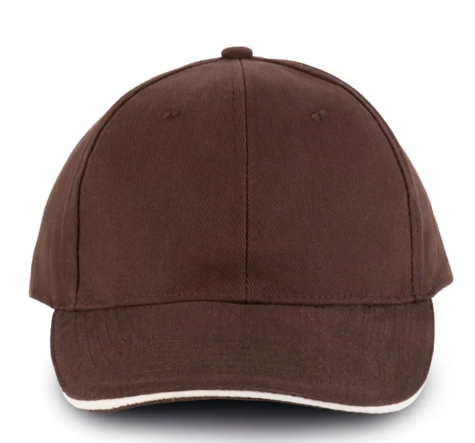 K-up KP011 - ORLANDO - CASQUETTE HOMME 6 PANNEAUX