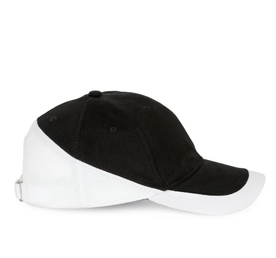 K-up KP045 - RACING - CASQUETTE BICOLORE 6 PANNEAUX