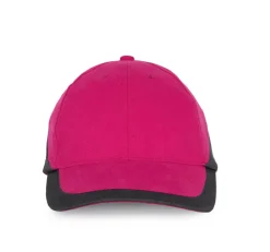 K-up KP045 - RACING - CASQUETTE BICOLORE 6 PANNEAUX