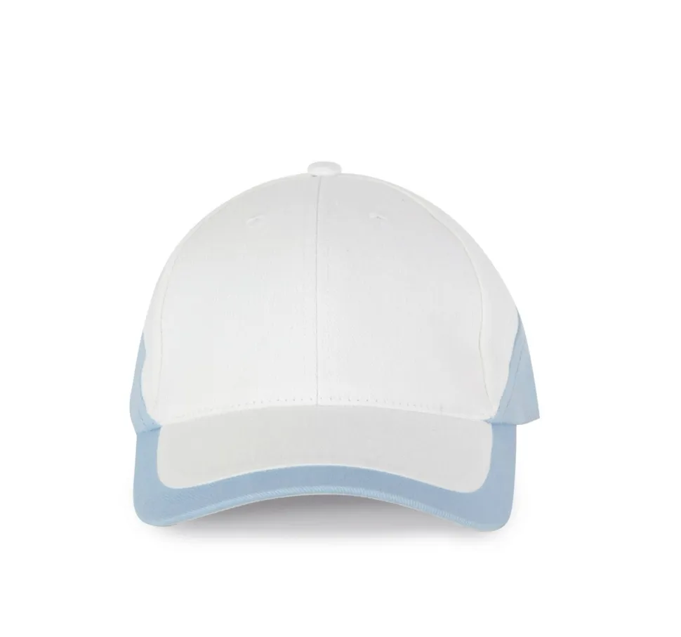 K-up KP045 - RACING - CASQUETTE BICOLORE 6 PANNEAUX