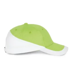 K-up KP045 - RACING - CASQUETTE BICOLORE 6 PANNEAUX
