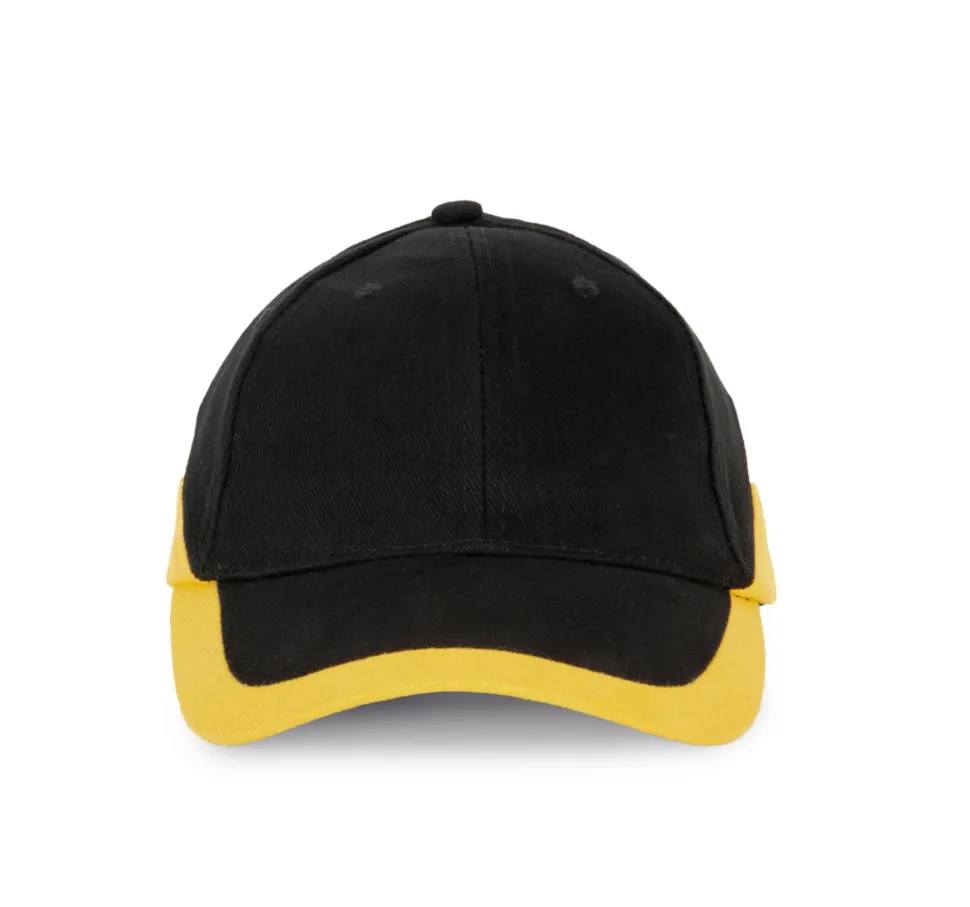 K-up KP045 - RACING - CASQUETTE BICOLORE 6 PANNEAUX