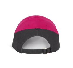 K-up KP045 - RACING - CASQUETTE BICOLORE 6 PANNEAUX