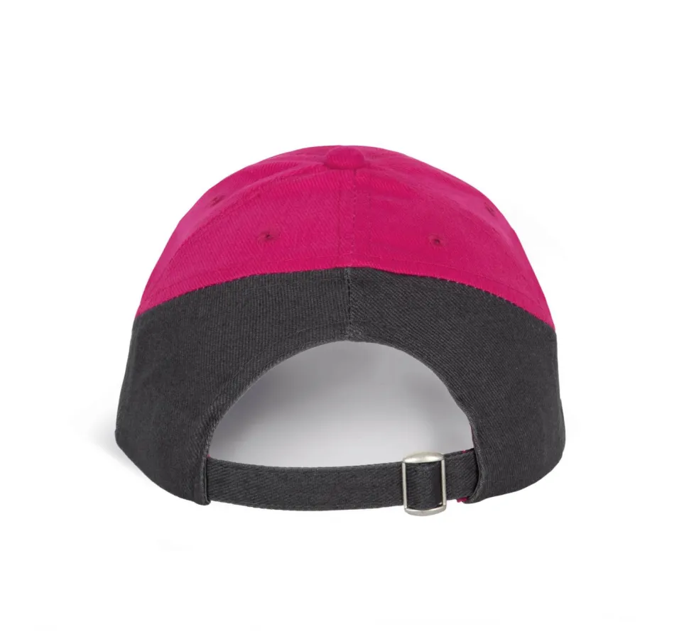 K-up KP045 - RACING - CASQUETTE BICOLORE 6 PANNEAUX