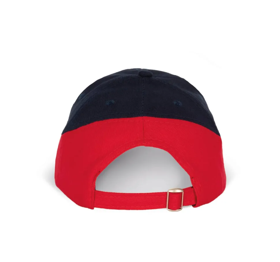 K-up KP045 - RACING - CASQUETTE BICOLORE 6 PANNEAUX