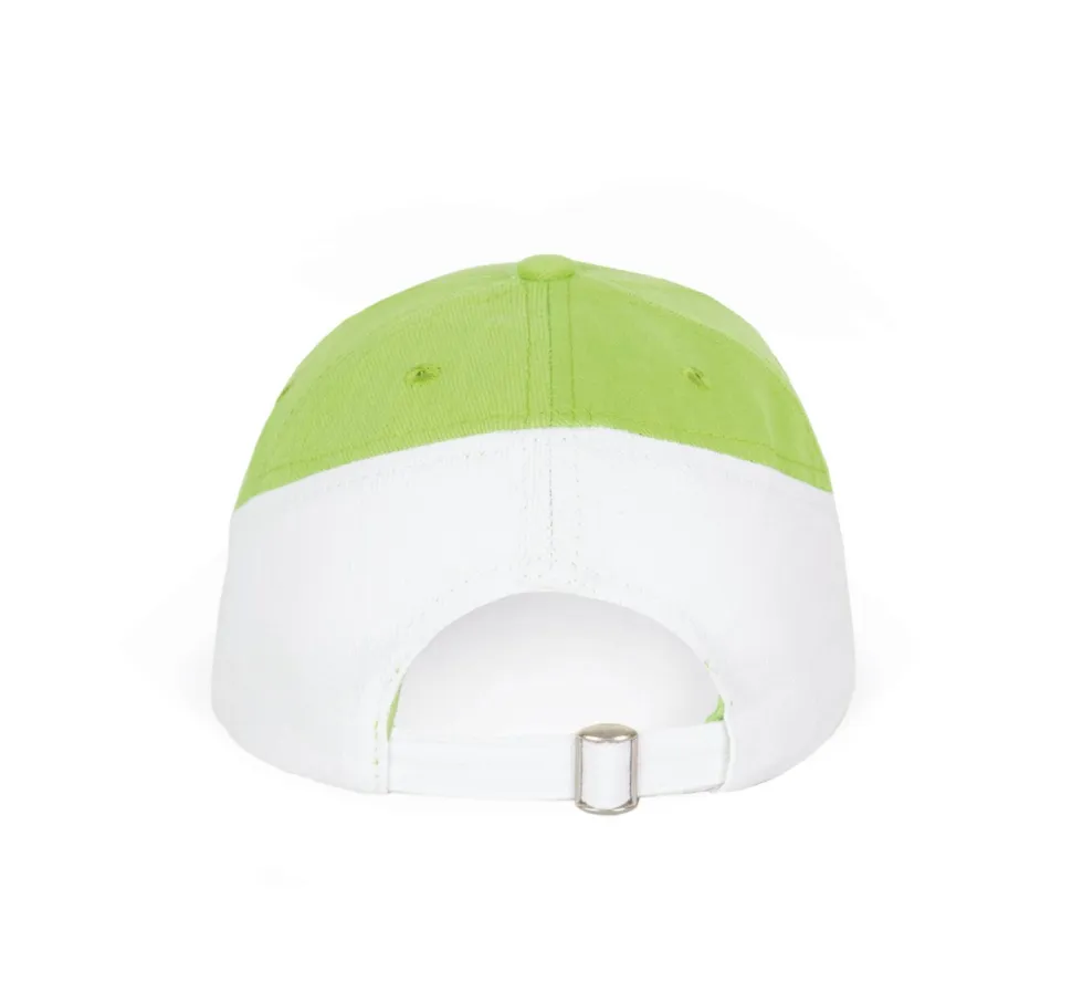 K-up KP045 - RACING - CASQUETTE BICOLORE 6 PANNEAUX