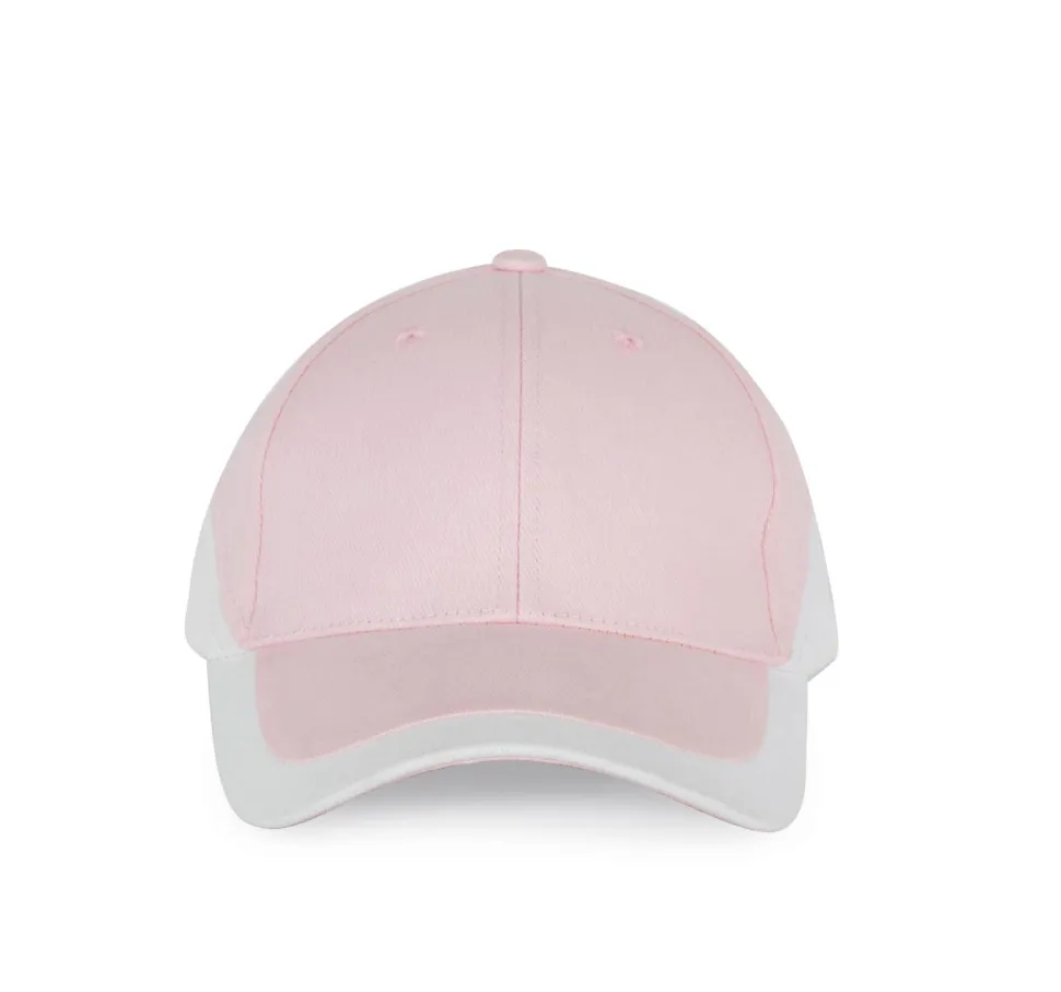 K-up KP045 - RACING - CASQUETTE BICOLORE 6 PANNEAUX