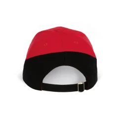 K-up KP045 - RACING - CASQUETTE BICOLORE 6 PANNEAUX