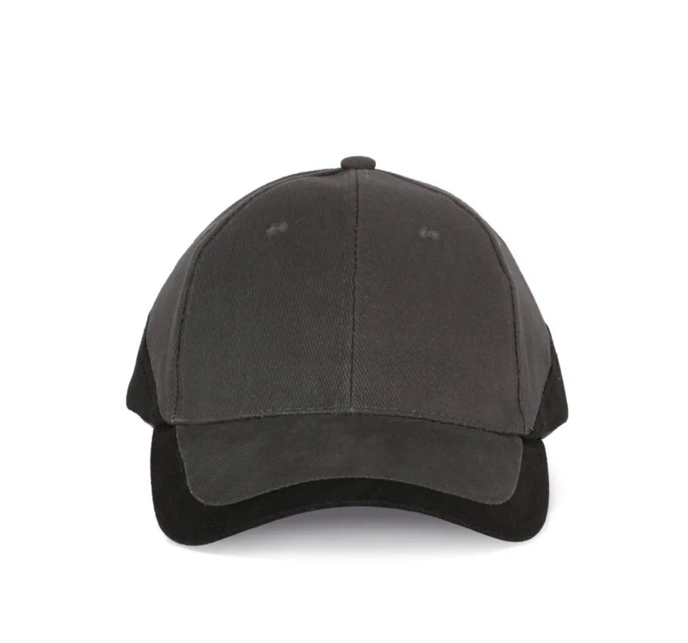K-up KP045 - RACING - CASQUETTE BICOLORE 6 PANNEAUX