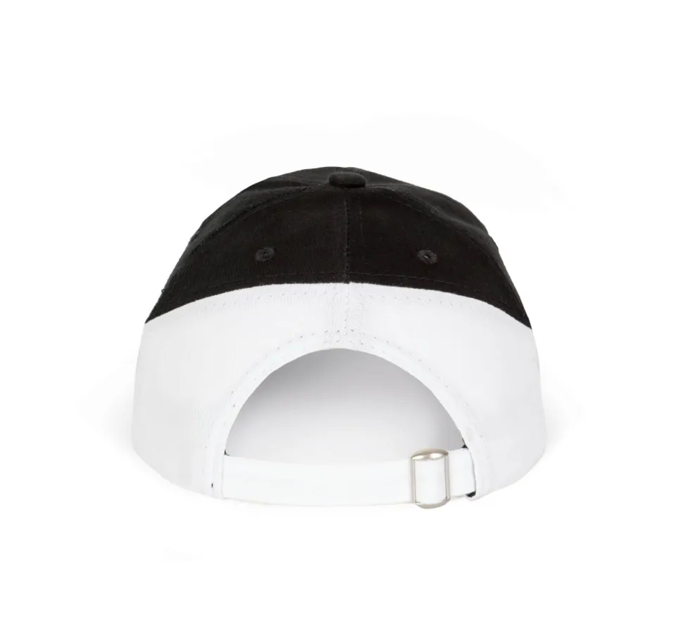 K-up KP045 - RACING - CASQUETTE BICOLORE 6 PANNEAUX