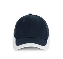 K-up KP045 - RACING - CASQUETTE BICOLORE 6 PANNEAUX