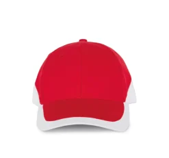 K-up KP045 - RACING - CASQUETTE BICOLORE 6 PANNEAUX