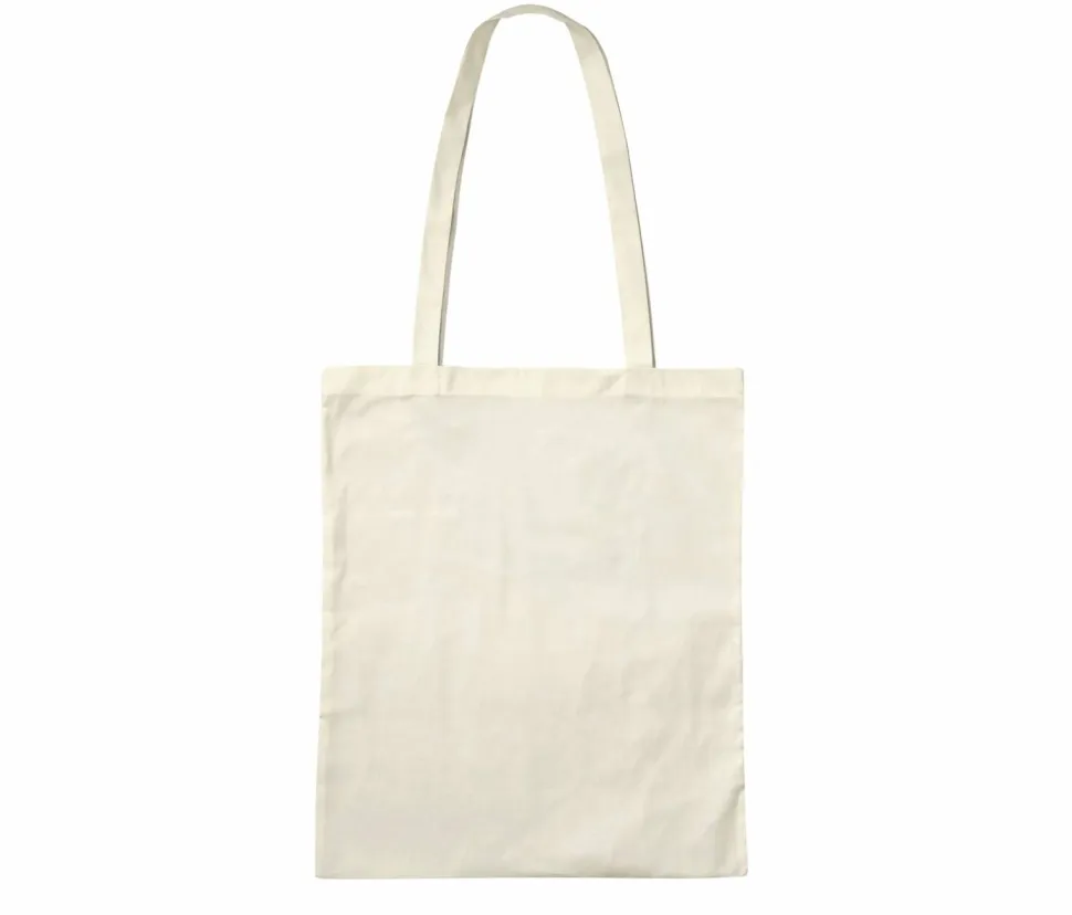 Label Serie LS42B - Sac Shopping Coton Personnalisable Longues Anses