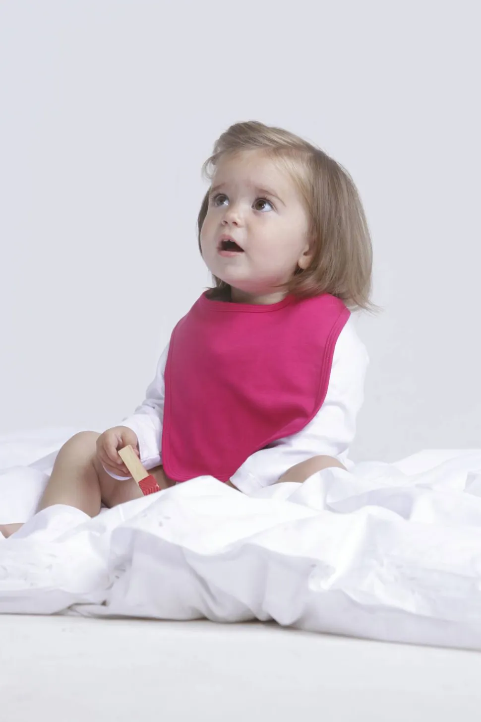 Larkwood LW082 - Bavoir Bébé 100% Coton