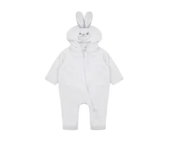 LARKWOOD LW073 - Pyjama Bébé à Capuche Oreilles de Lapin