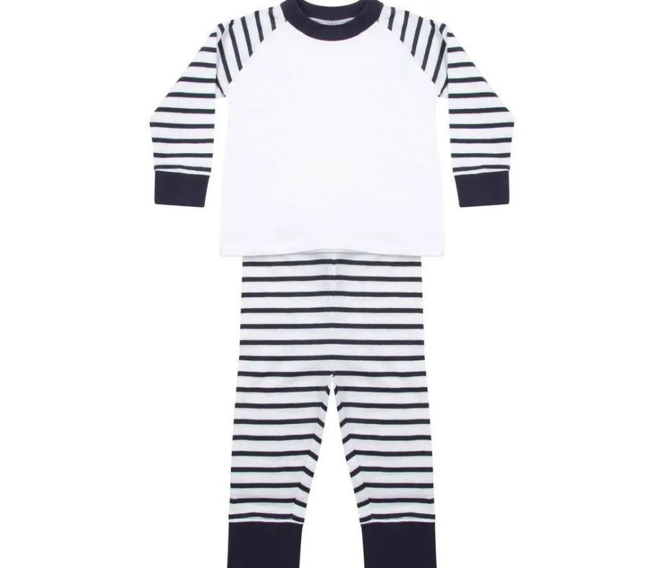 LARKWOOD LW072 - Pyjama Enfant Rayé Confort Larkwood
