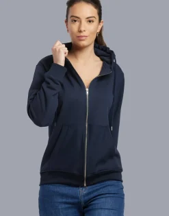 Les Filosophes MONTAIGNE - Hoodie Zippé Unisexe coton bio Made in France