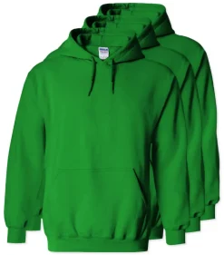 Lot de 3 Gildan 18500 - Sweat à capuche en molleton Heavy Blend