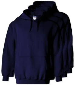 Lot de 3 Gildan 18500 - Sweat à capuche en molleton Heavy Blend