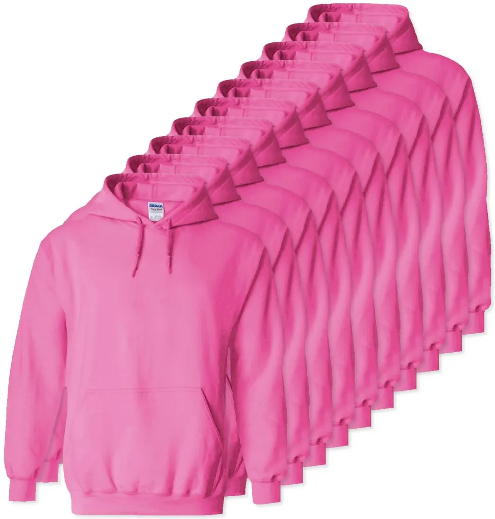 Lot de 100 Gildan 18500 - Sweat à capuche en molleton Heavy Blend