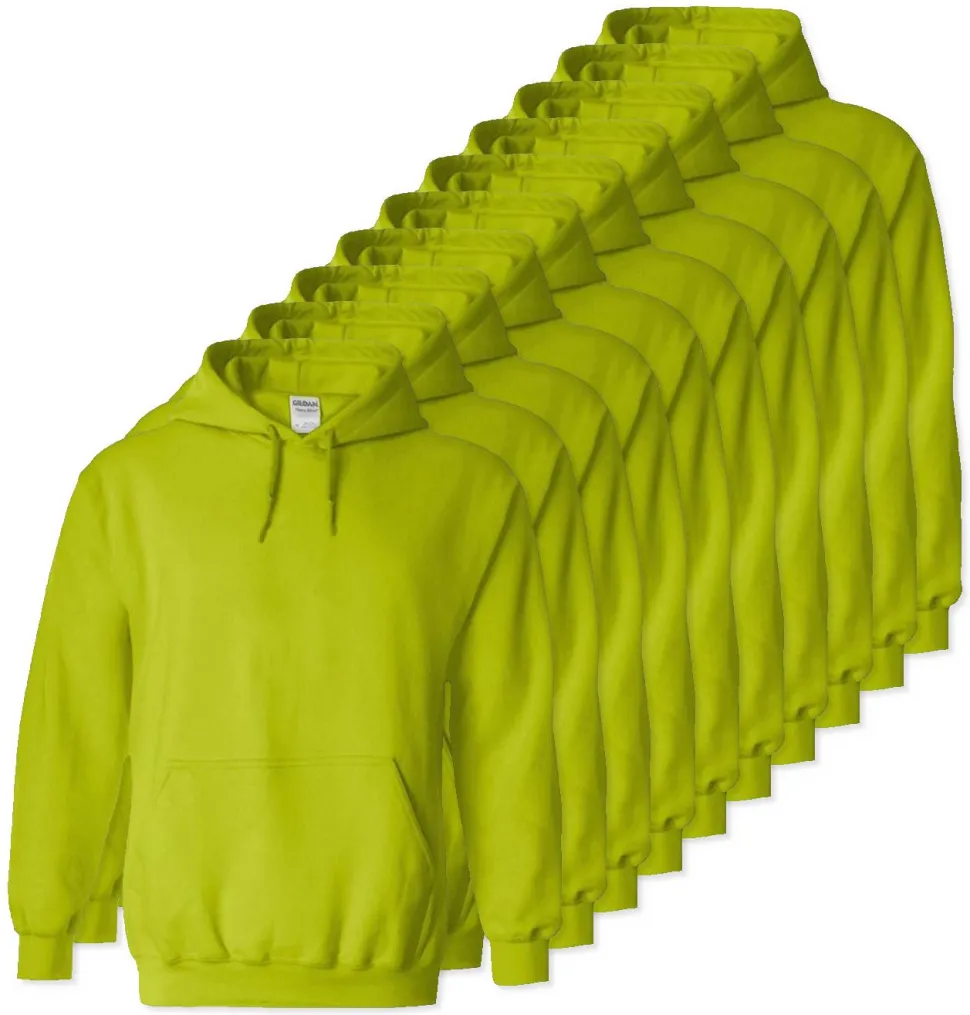 Lot de 100 Gildan 18500 - Sweat à capuche en molleton Heavy Blend